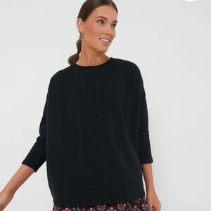 Black Cable Ally Swing Sweatshirt